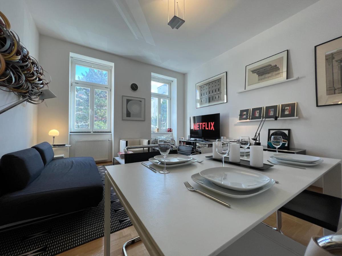 Vienna Design Apartment By Rabe - Kostenfreier Parkplatz & Netflix & Coffee-Bar - Nahe Schloss Schoenbrunn Eksteriør billede